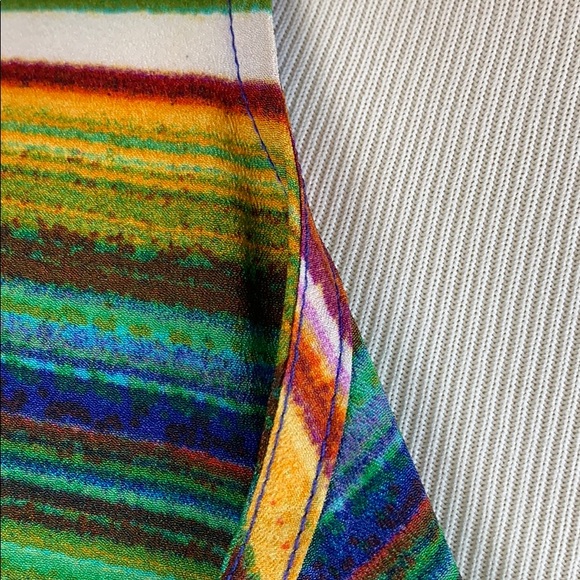 ✓ T-bags Los Angeles EUC dress striped small blue - Picture 6 of 16